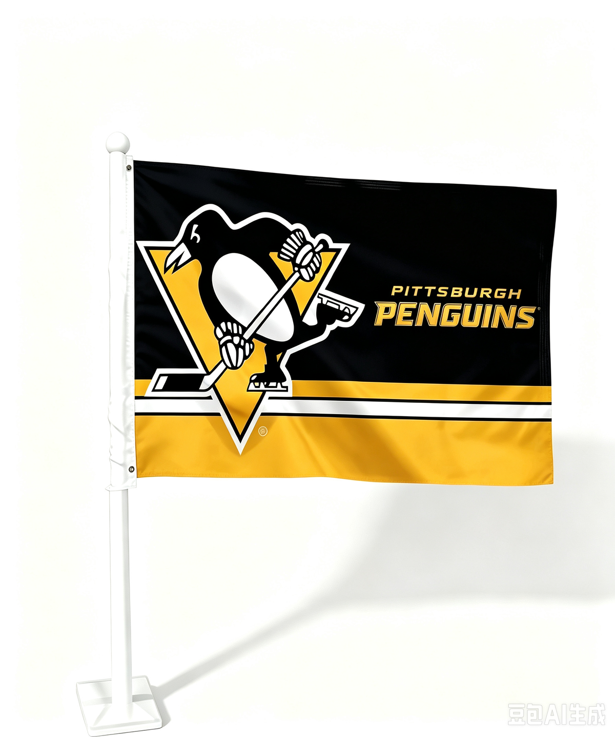 NHL Pittsburgh Penguins Flag - "12.5 x 18" "28 x 40" Inches - Pittsburgh Penguins Garden Flags