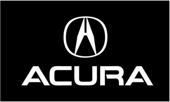 Vertical Acura Flag-3x5ft Banner-2 Metal Grommets on Top side