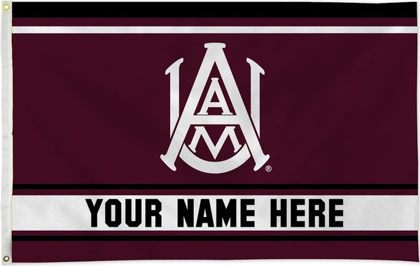 Alabama A&M University AAMU Flag - NCAA 3 x 5 Feet Bulldogs Banner-100% Polyester One sided / Double sided