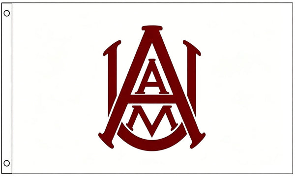 Alabama A&M University AAMU Flag - NCAA 3 x 5 Feet Bulldogs Banner-100% Polyester One sided / Double sided