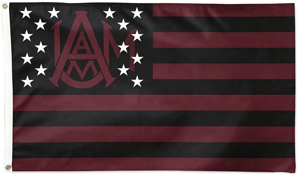 Alabama A&M University AAMU Flag - NCAA 3 x 5 Feet Bulldogs Banner-100% Polyester One sided / Double sided