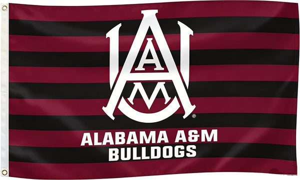 Alabama A&M University AAMU Flag - NCAA 3 x 5 Feet Bulldogs Banner-100% Polyester One sided / Double sided