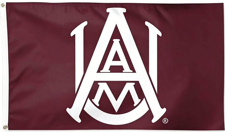 Alabama A&M University AAMU Flag - NCAA 3 x 5 Feet Bulldogs Banner-100% Polyester One sided / Double sided