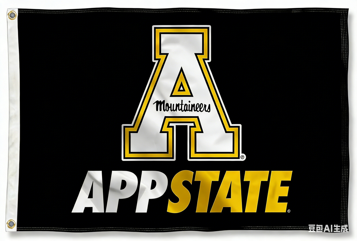 Appalachian State University Flag-3x5 ft Mountaineers App State Banners 100% Polyester-appstate