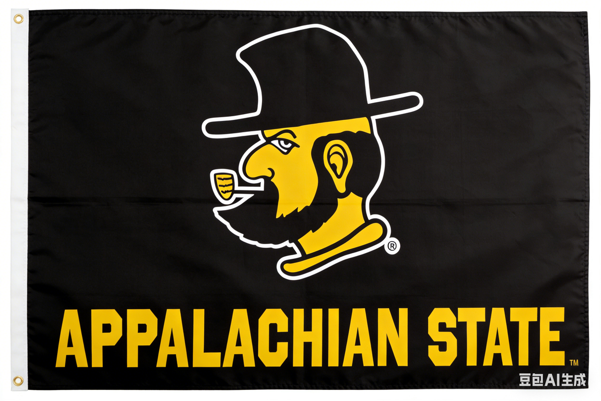 Appalachian State University Flag-3x5 ft Mountaineers App State Banners 100% Polyester-appstate
