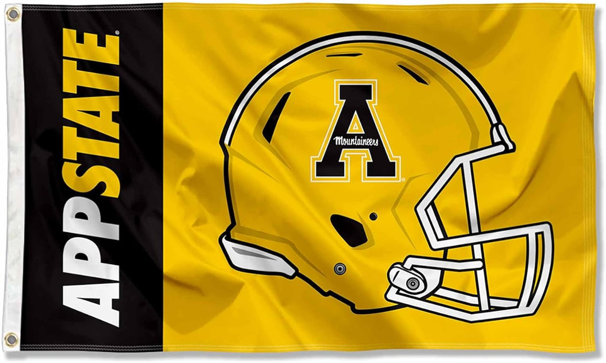 Appalachian State Mountaineers ASU Flag-3x5ft NCAA APP State Banner-100% polyester-Black