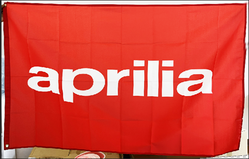 Aprilia Flag-3x5 FT-100% polyester-Big New Banner