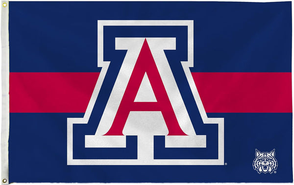 Arizona Wildcats Flag -NCAA  University of Arizona Flag Wildcats UA Bear Down Banners 100% Polyester- One sided / Double sided