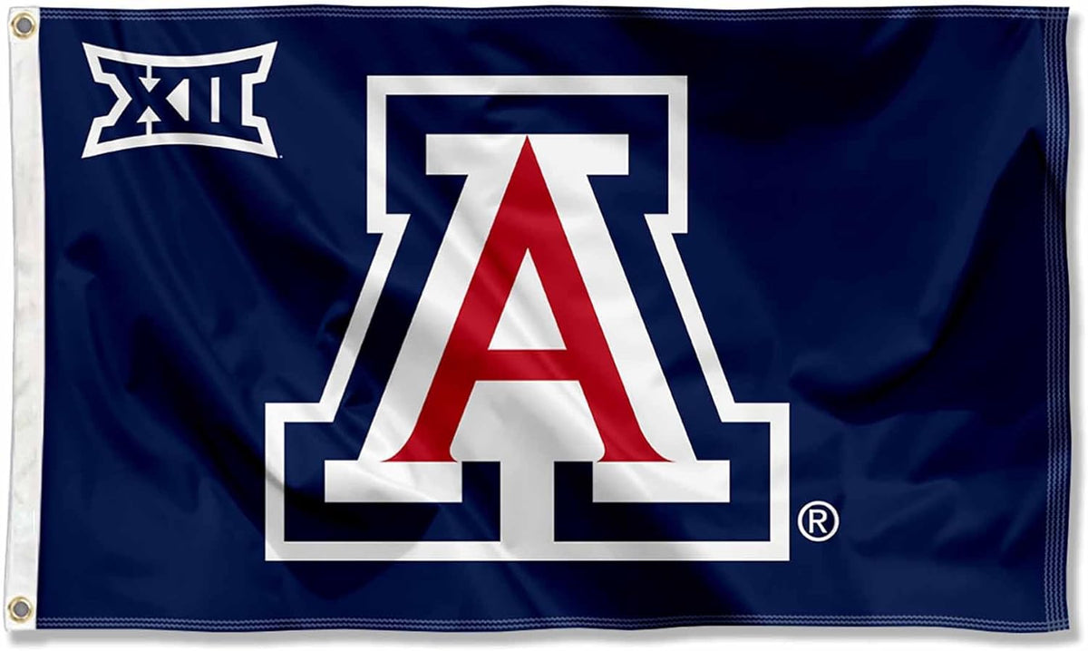 Arizona Wildcats Flag -NCAA  University of Arizona Flag Wildcats UA Bear Down Banners 100% Polyester- One sided / Double sided