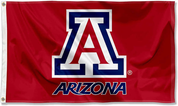 Arizona Wildcats Flag -NCAA  University of Arizona Flag Wildcats UA Bear Down Banners 100% Polyester- One sided / Double sided