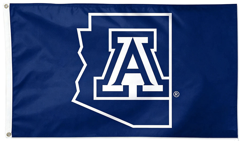 Arizona Wildcats Flag -NCAA  University of Arizona Flag Wildcats UA Bear Down Banners 100% Polyester- One sided / Double sided
