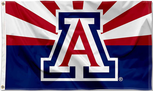 Arizona Wildcats Flag -NCAA  University of Arizona Flag Wildcats UA Bear Down Banners 100% Polyester- One sided / Double sided