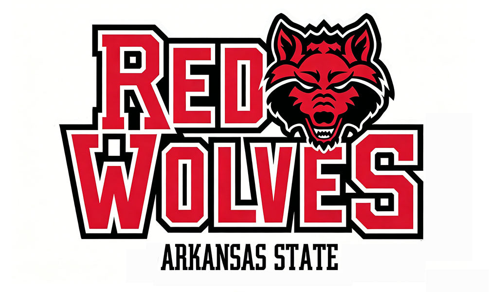 Arkansas State Red Wolves Flag - 3x5 ft -NCAA University Flag-100% Polyester- One sided / Double sided