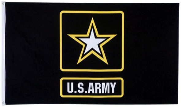 US ARMY Flag -3x5 ft  Military Flag 100% polyester-2 Metal Grommets