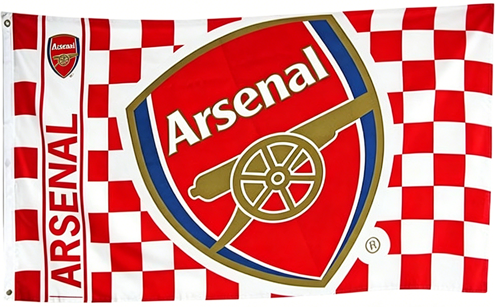 Arsenal Football Club Flag-3x5ft Gunners FC Banner-100% polyester