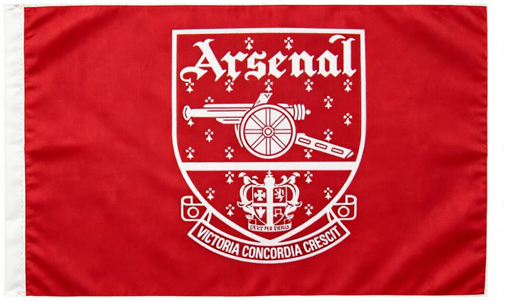 Arsenal Football Club Flag-3x5ft Gunners FC Banner-100% polyester