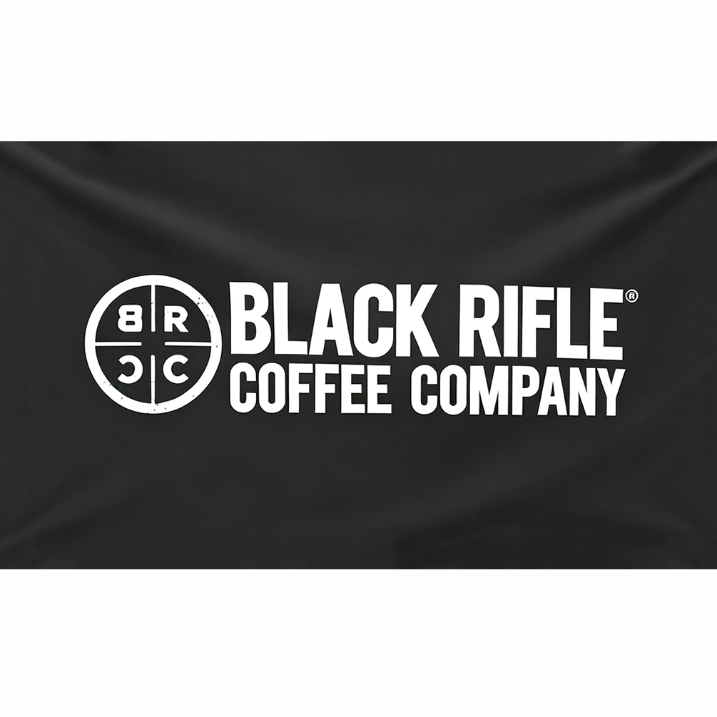 Black Rifle Coffee Company Flag -3x5 ft Banner -100% polyester-2 Metal Grommets-One sided /Two sided
