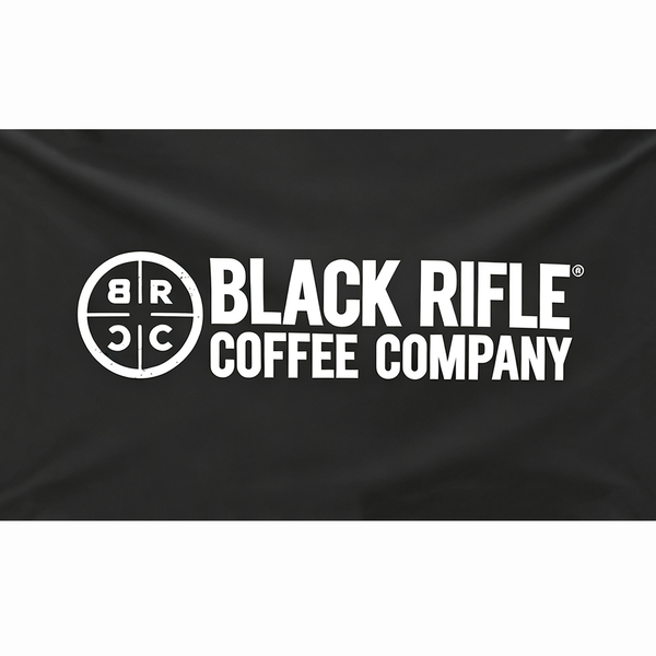 Black Rifle Coffee Company Flag -3x5 ft Banner -100% polyester-2 Metal Grommets-One sided /Two sided