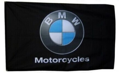 BMW flag-3x5 FT-100% polyester-Checkered Banner-mini