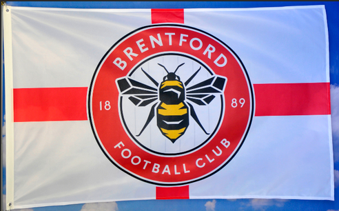 Brentford FC Flag -3X5FT