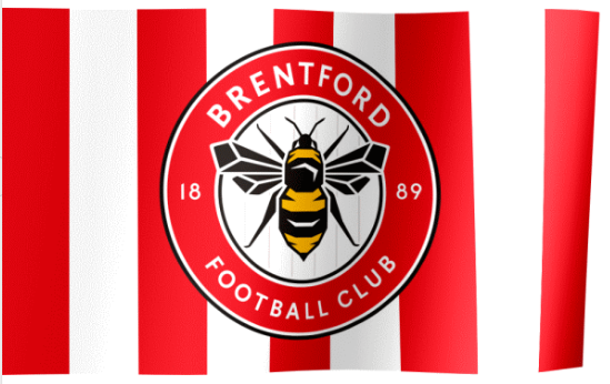 Brentford FC Flag -3X5FT