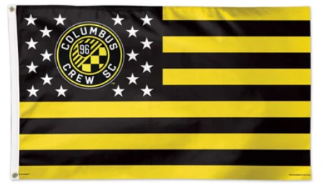 Columbus Crew Nation Flag - 3x5 FT Banner-100% polyester-2 Metal Grommets