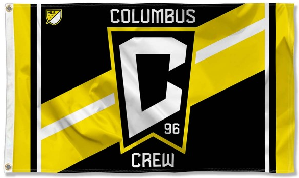 Columbus Crew Nation Flag - 3x5 FT Banner-100% polyester-2 Metal Grommets