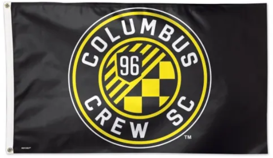 Columbus Crew Nation Flag - 3x5 FT Banner-100% polyester-2 Metal Grommets