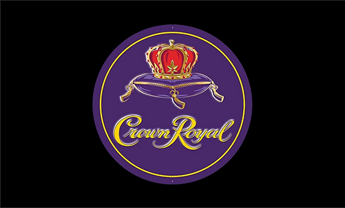 Crown Royal Flag-3x5 FT Banner-100% polyester-2 Metal Grommets