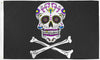 dia de muertos flag - Day of the Dead 3x5 FT Banner-Sugar Skull Flag Dia De Los Muertos