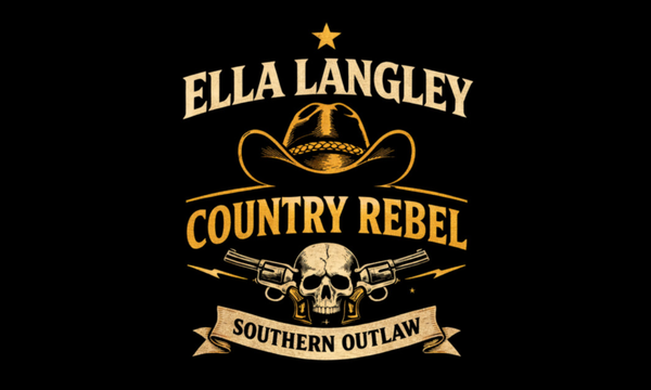 Ella Langley Flag -3x5 ft Ellas Fellas Tapestry Banner -100% polyester-2 Metal Grommets-One sided /Two sided