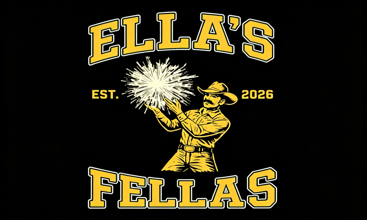 Ella Langley Flag -3x5 ft Ellas Fellas Tapestry Banner -100% polyester-2 Metal Grommets-One sided /Two sided