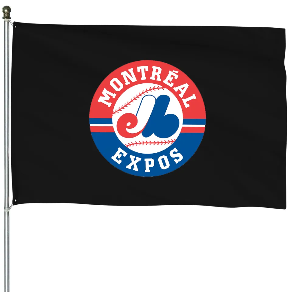 Montreal Expos MLB Throwback Flag -3x5 FT-100% polyester Banner