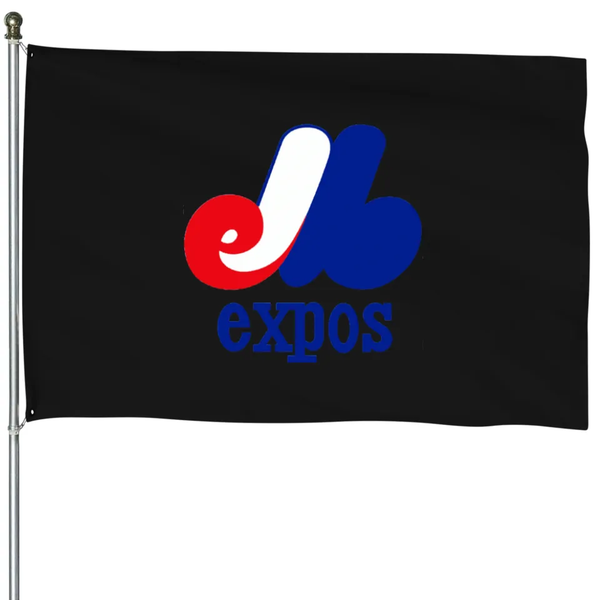 Montreal Expos MLB Throwback Flag -3x5 FT-100% polyester Banner
