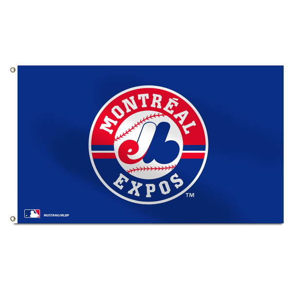 Montreal Expos MLB Throwback Flag -3x5 FT-100% polyester Banner
