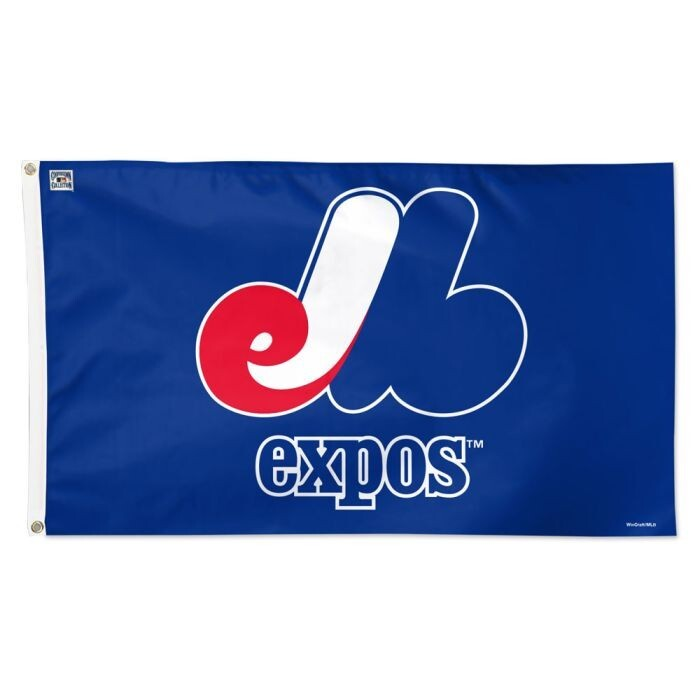 Montreal Expos MLB Throwback Flag -3x5 FT-100% polyester Banner