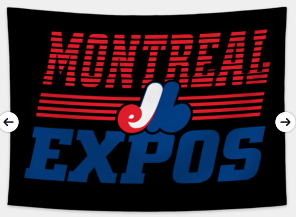 Montreal Expos MLB Throwback Flag -3x5 FT-100% polyester Banner