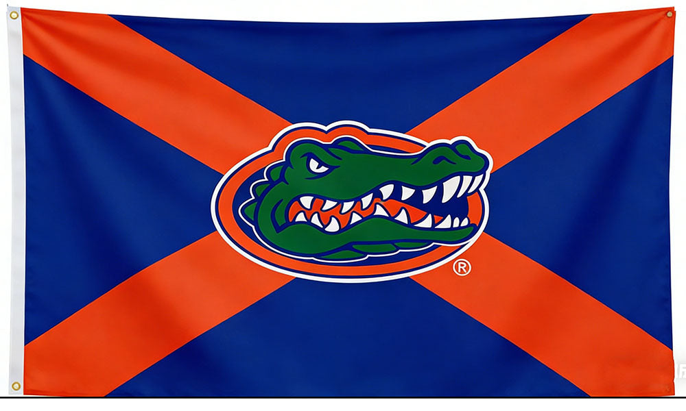 University Florida Gators UF Flag -3x5 ft NCAA UFL College Flag
