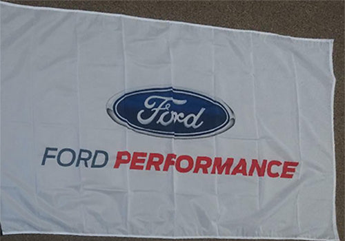 Ford Performance Flag -3x5 FT Banner-100% polyester-2 Metal Grommets
