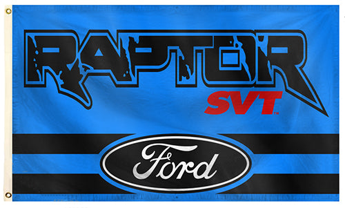 Ford Raptor Flag -3x5 FT Ford Raptor svt Banner-100% polyester-2 Metal Grommets