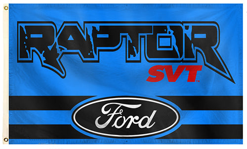 Ford Raptor Racing Banner Ford Raptor Flag -3x5 FT Ford Raptor svt Banner-100% polyester-2 Metal ...