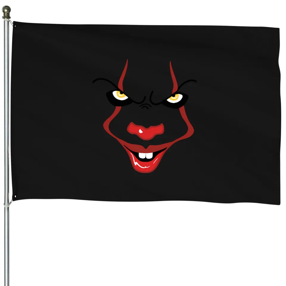 Pennywise face Flag-3x5Ft  Pennywise face blood Tapestry Banner-100% polyester