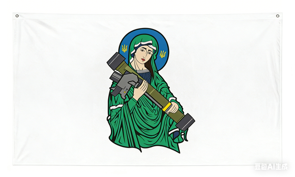 St Javelin of Ukraine Flag - 3x5 ft Saint Banner 100% polyester Banner