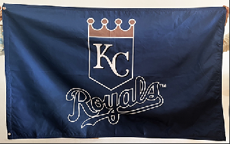 Kansas City Royals Flag-3x5FT Banner-100% polyester