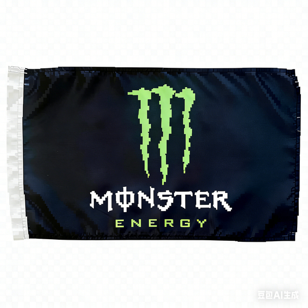 Monster Energy Flag -3x5ft  Drink Banner-100% polyester