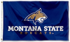 Montana State Bobcats Flag--3x5 FT Banner-100% polyester-2 Metal Grommets