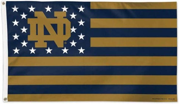 Notre Dame Fighting Irish Cheer ND Flag-3X5 ft NCAA Banner Irish Ireland Shamrock
