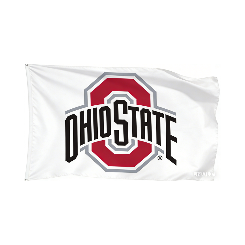 Ohio State Buckeyes banner NCAA The Ohio State University flag,100% polyester flag,3*5 foot