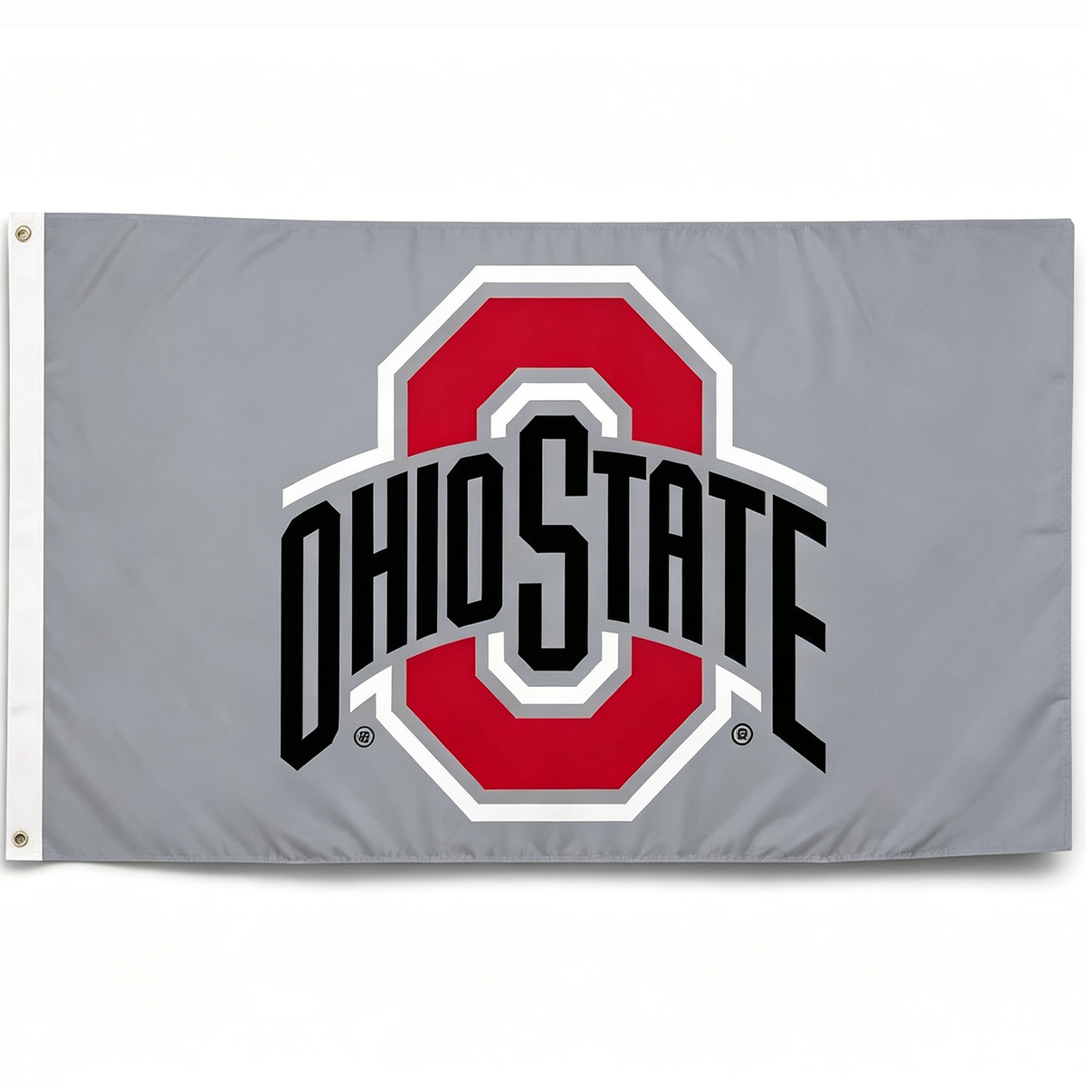 Ohio State University Flag,3X5 ft  Ohio State Buckeyes banner -NCAA The Ohio State University flag,100% polyester flag,3*5 foot