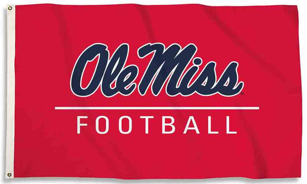 Ole Miss Rebels Flag-3x5FT-NCAA University of Mississippi Flag Ole Miss Hotty Toddy Banner U of M